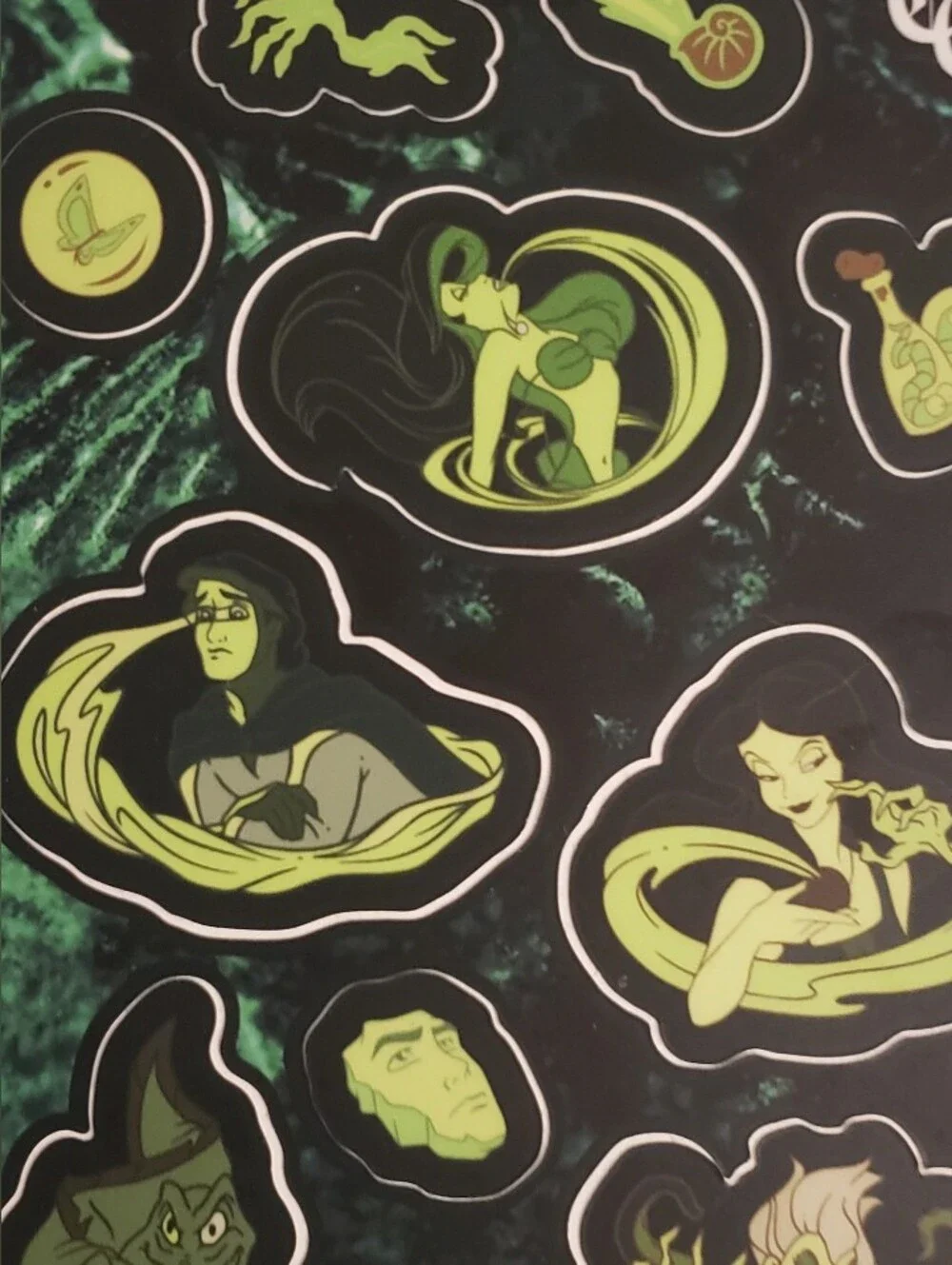 Cursed Little Mermaid Sticker Sheet
